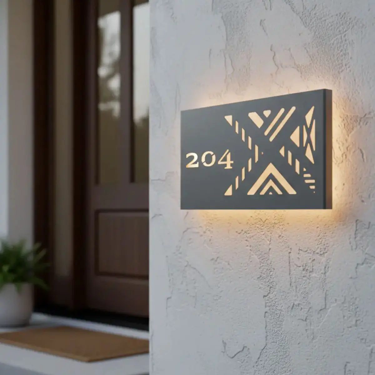 Decoración-Puerta-Negro