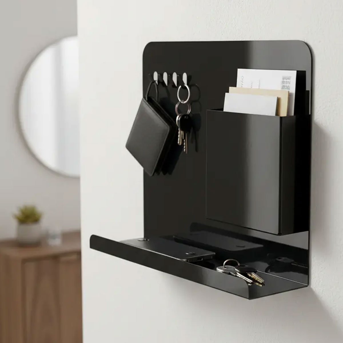 Recibidor-correspondencia-Negro