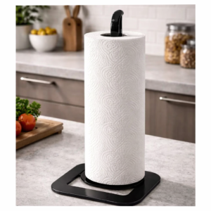 Soporte-Rollo-cocina-Negro