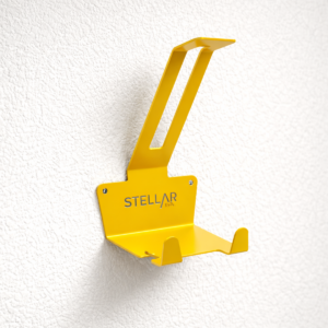 Soporte-para-casco-moto-Amarillo