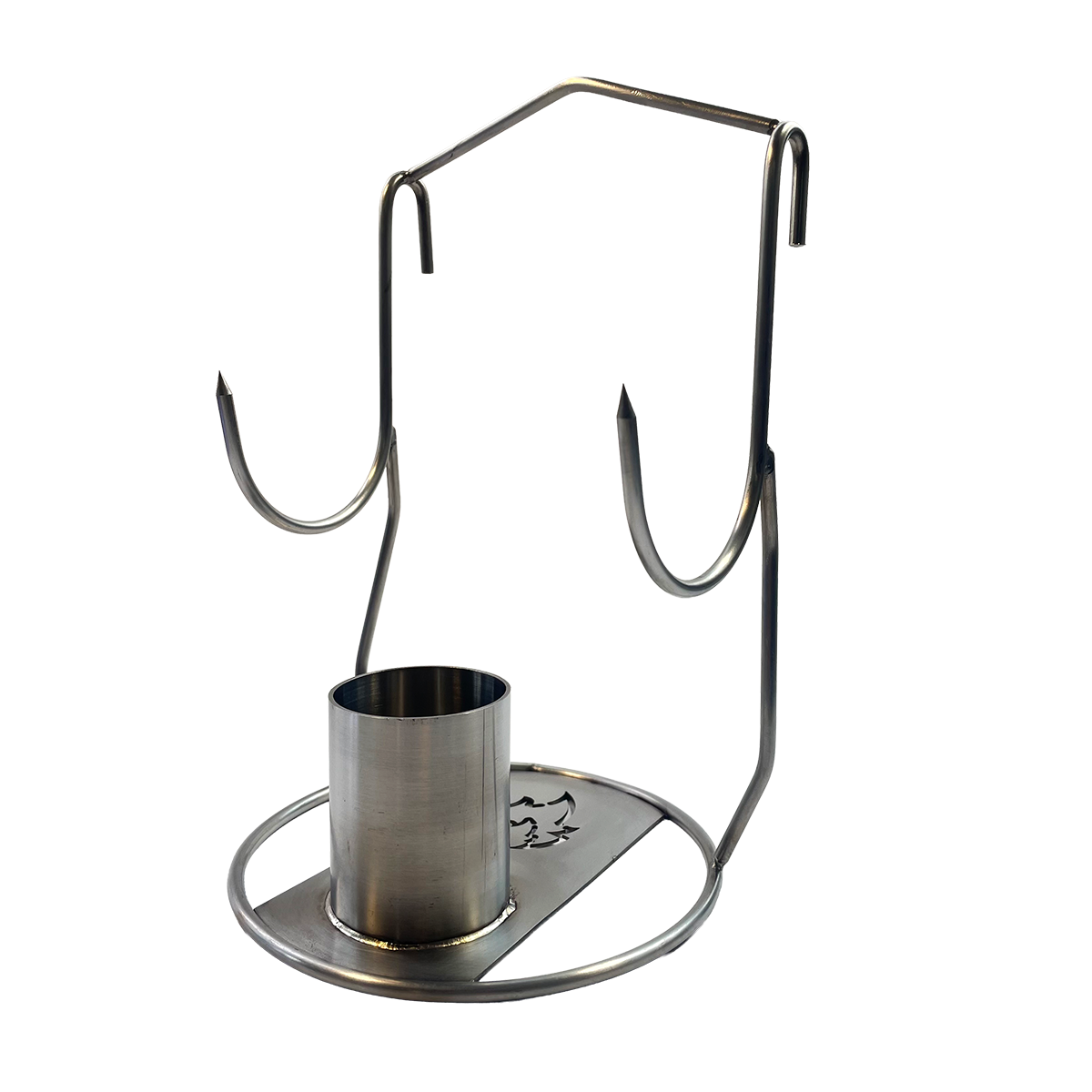 Soporte para Pollo en Acero Inox